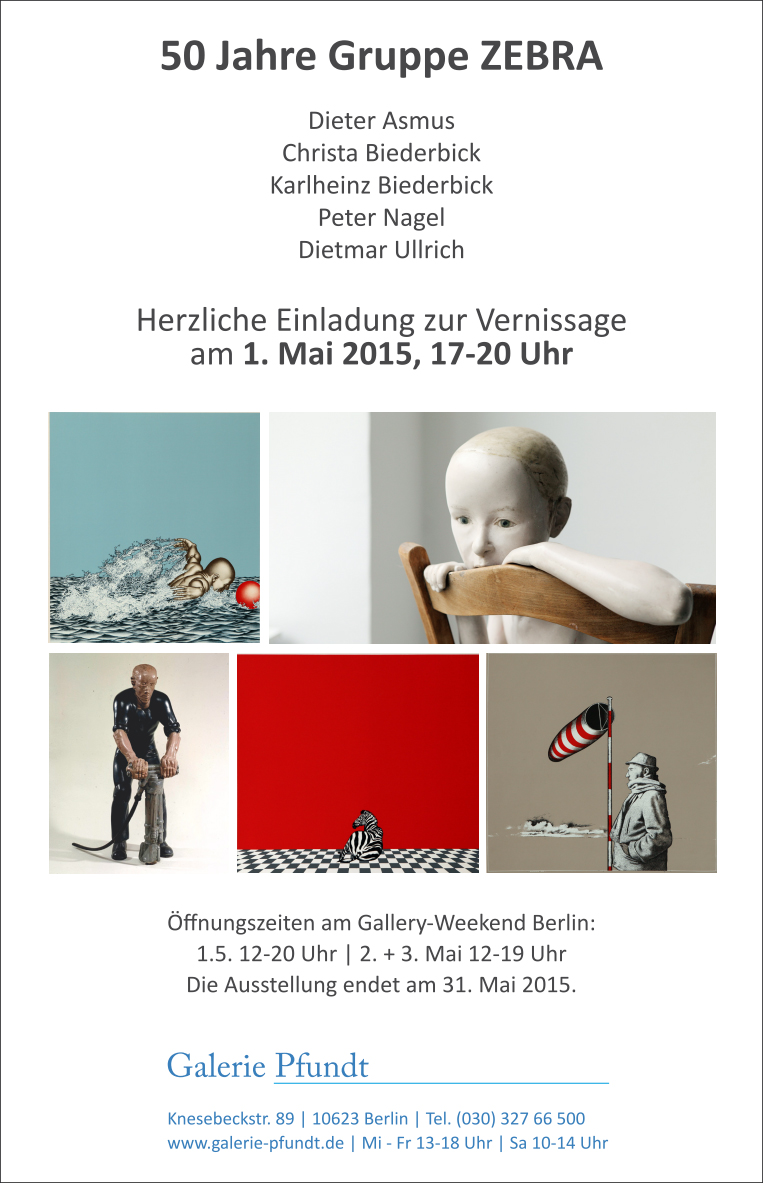 50 Jahre ZEBRA_Galerie Pfundt