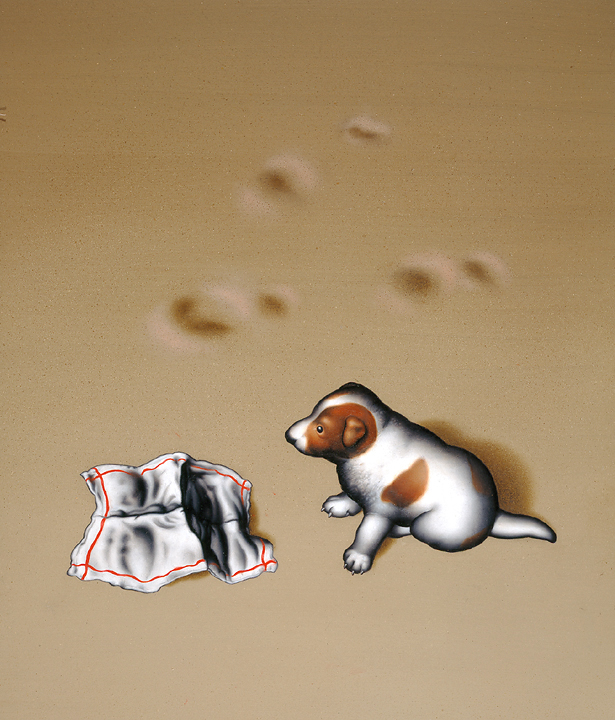 Dieter_Asmus_67_Hund_und_Taschentuch